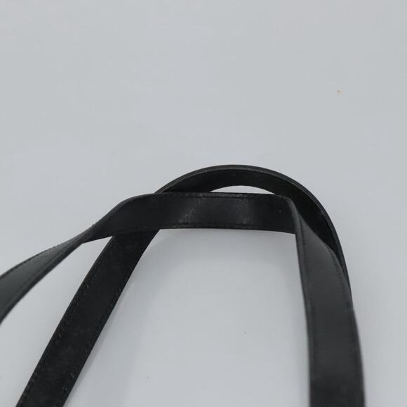 CELINE C Macadam Canvas Shoulder Bag Black - Picture 8 of 16